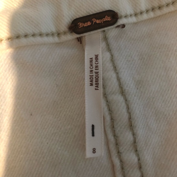 NWOT Free People Wome’s Denim Skirt Size 8 - Picture 8 of 8